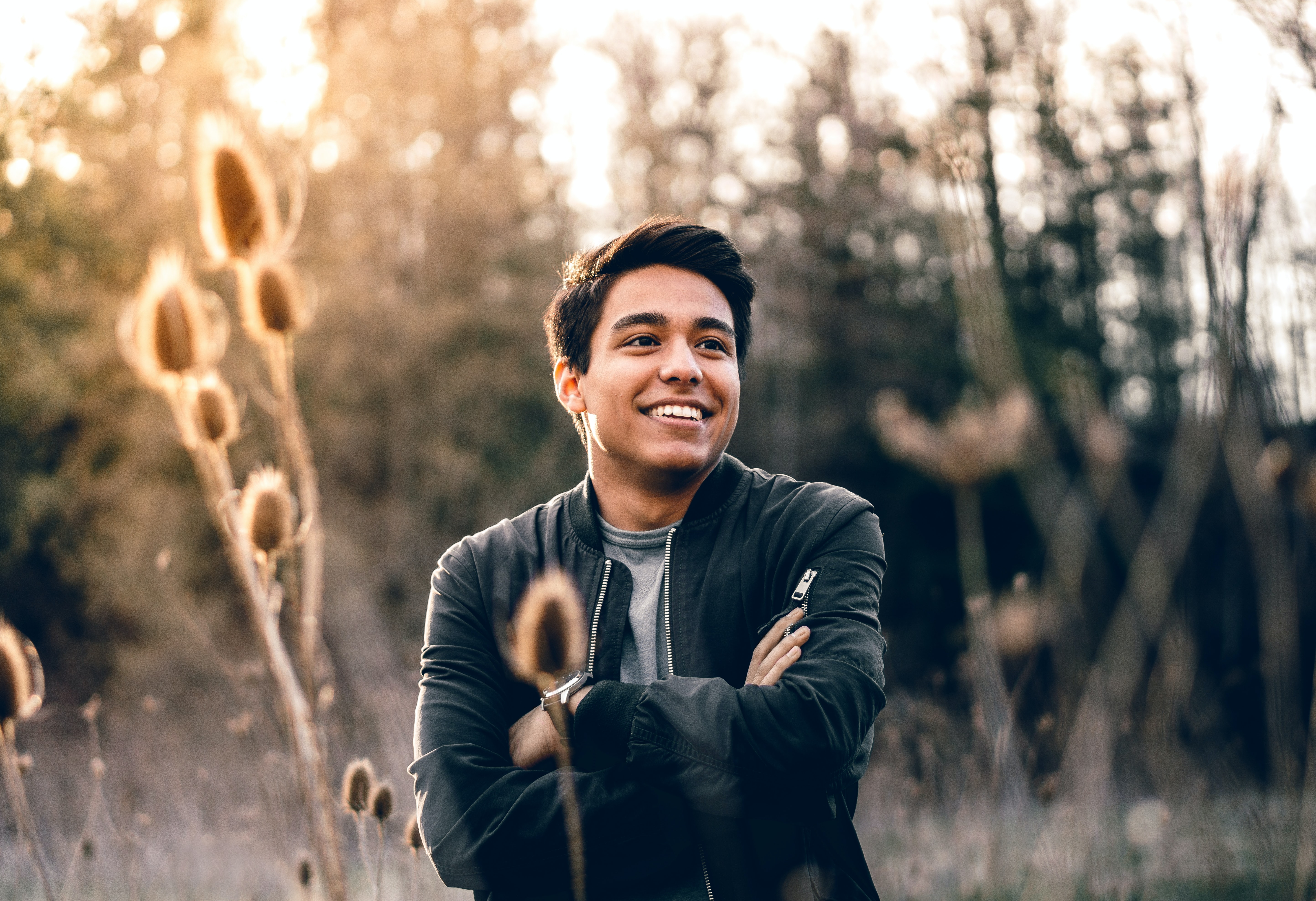man-happy-nature